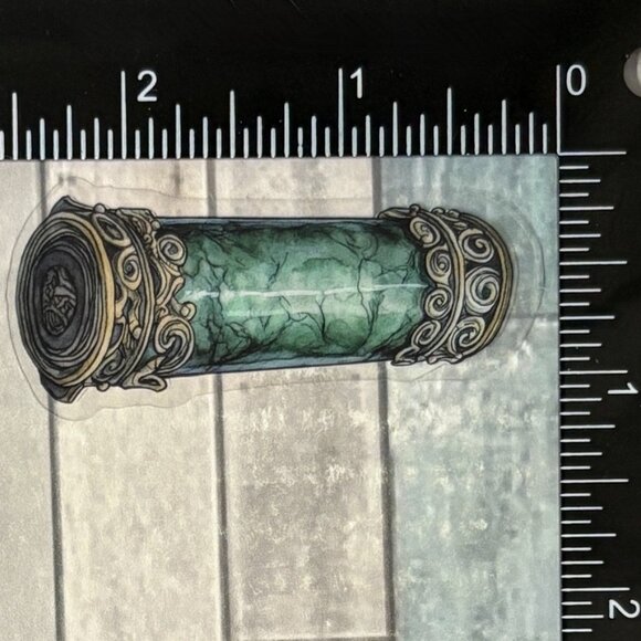 🌀10/$10🌀 Translucent Forest Witch Waterproof Vinyl Sticker Decal - Picture 1 of 1